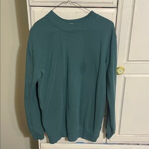 Teal Long Sleeve Sweatshirt